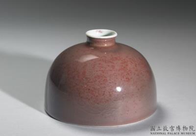 图片[2]-Flat bulbous vase with red glaze, Qing dynasty, Kangxi reign (1662-1722)-China Archive